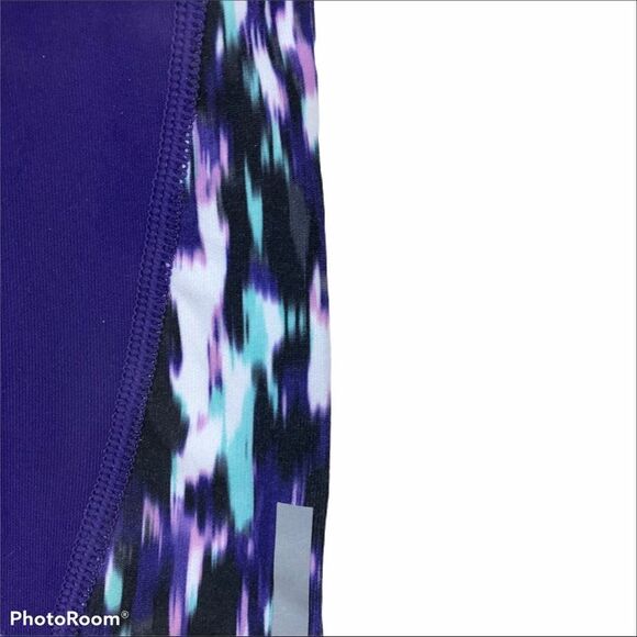 Ladies Nike Running Purple Capri Running Pants XS - Picture 5 of 9